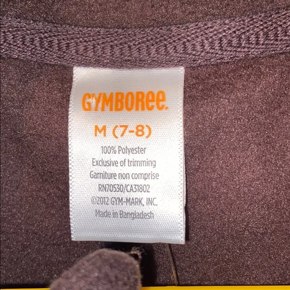 NWT Gymboree Boys Fleece Full Zip Vest